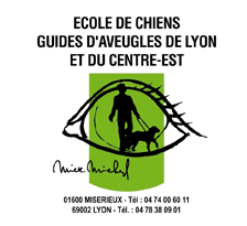 Logo école de chiens guides d'aveugles de Lyon et du Centre-Est